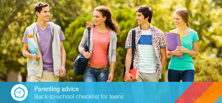 Parenting Advice: Back-To-School Checklist For Teens