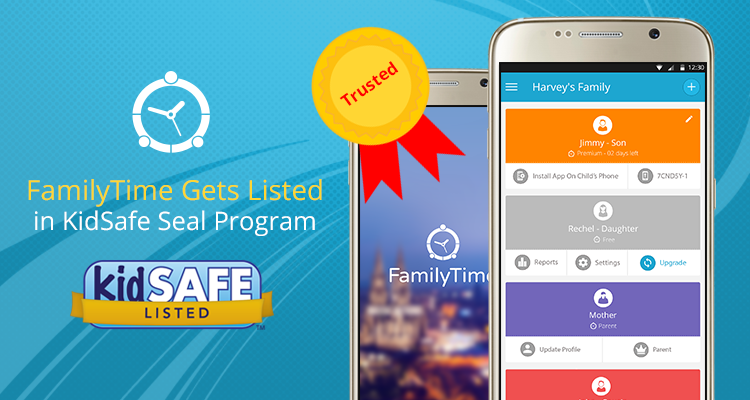 FamilyTime Parental Control App Gets Listed in KidSafe Seal Program