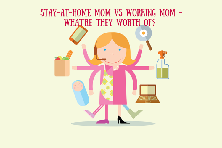 Mothers’ Day Special : What is Stay-at-Home Mom Worth of?