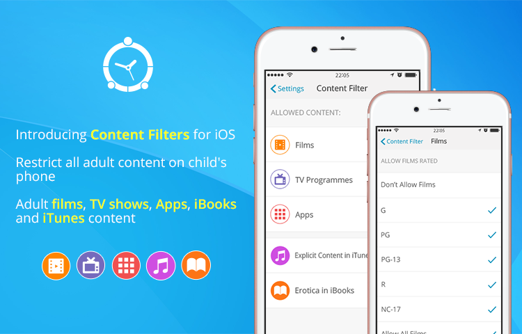 New on the Menu : Introducing iOS Content Filters & Brand New Web Dashboard