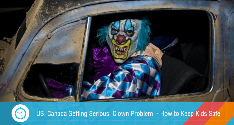 Killer Clowns in US, Canada : How to Keep Kids Safe