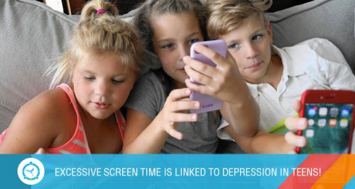 EXCESSIVE SCREEN TIME IS LINKED TO DEPRESSION IN TEENS! - FamilyTime Blog