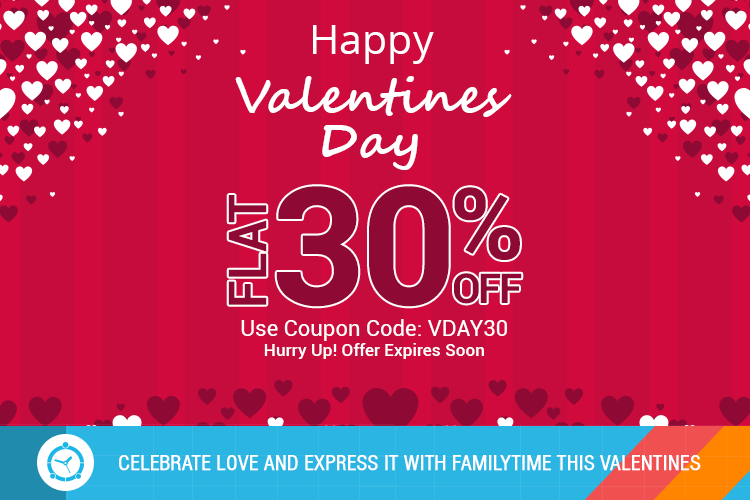 CELEBRATE LOVE AND EXPRESS IT WITH FAMILYTIME THIS VALENTINES – ENJOY 30% DISCOUNT ON FAMILYTIME PREMIUM!