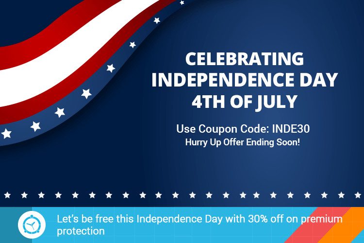 Let’s be free this Independence Day with 30% off on premium protection