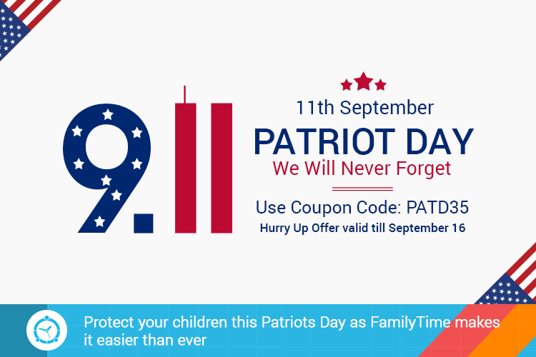 Protect your children this Patriots Day as FamilyTime makes it easier than ever