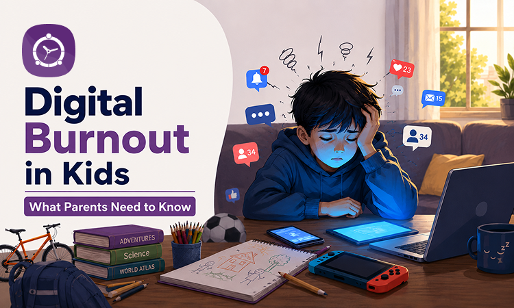 digital burnout for kids
