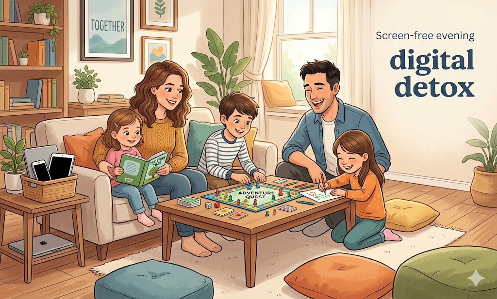 Digital Detox for Kids: A 7-Day Family Plan