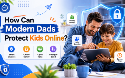 How Can Modern Dads Protect Kids Online?