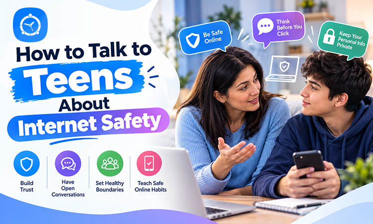 How to Talk to Teens About Internet Safety Without Pushing Them Away
